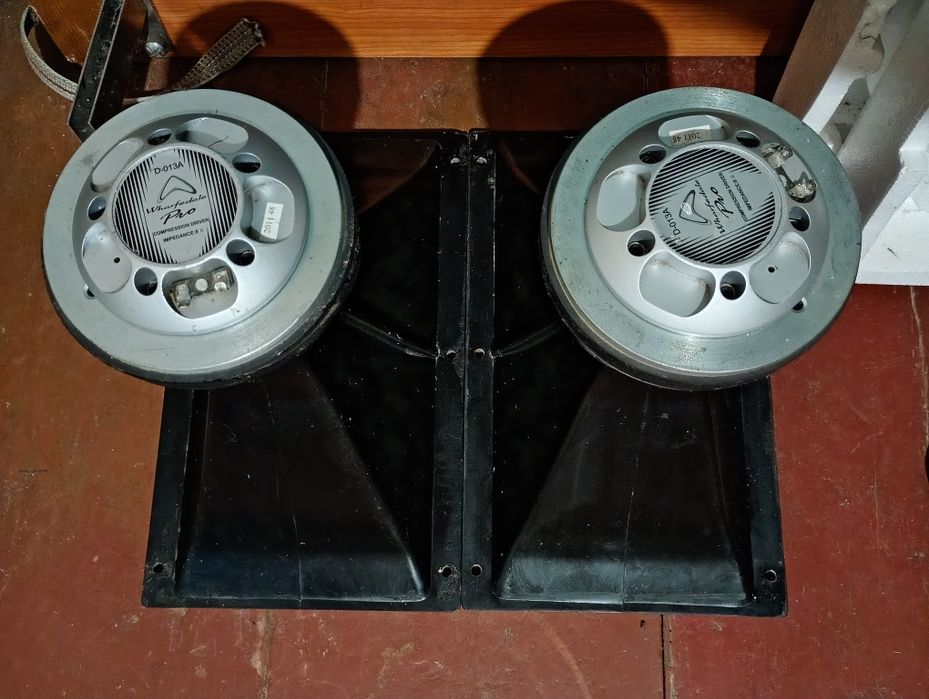 Високочастотні динаміки з рупором