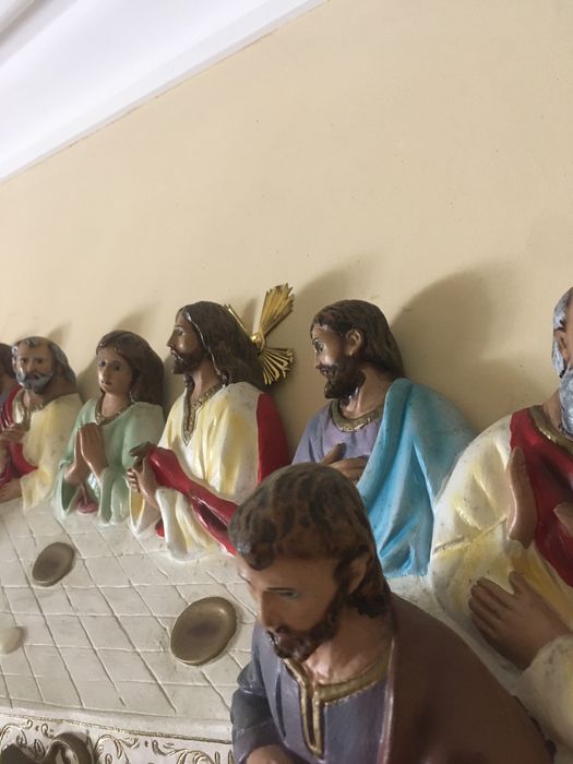 OPORTUNIDADE Quadro antigo em 3D Ultima Ceia