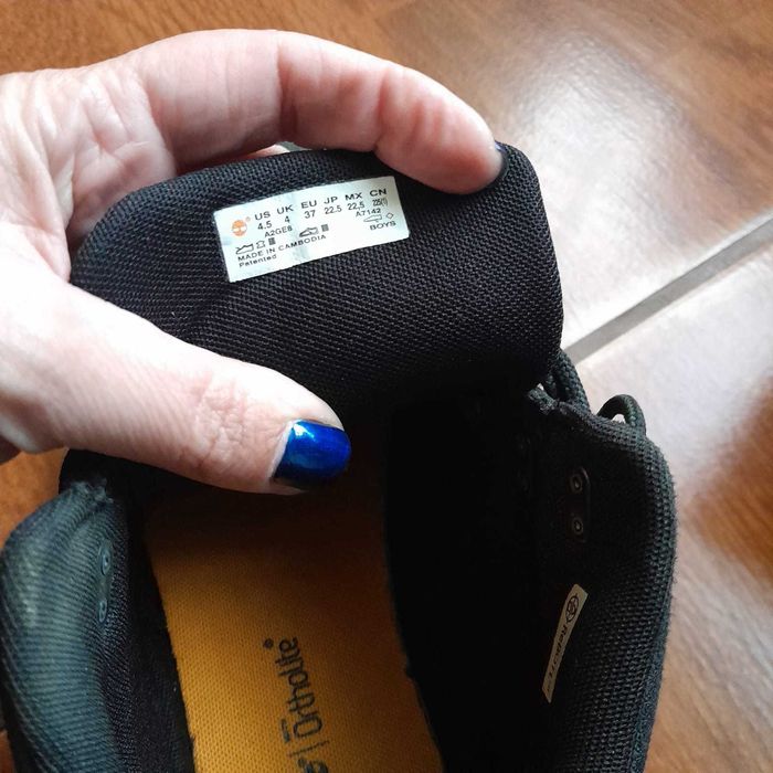 Botas Pretas Timberland