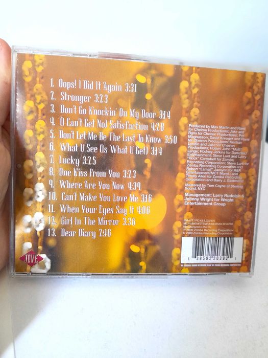 Cd Britney Spears Álbum Oops! I did it again