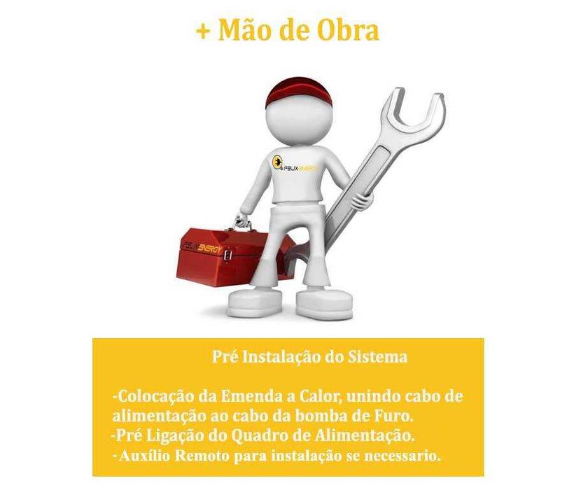 Kit Completo Bomba para Furos de até 80 Metros C/pré instalação