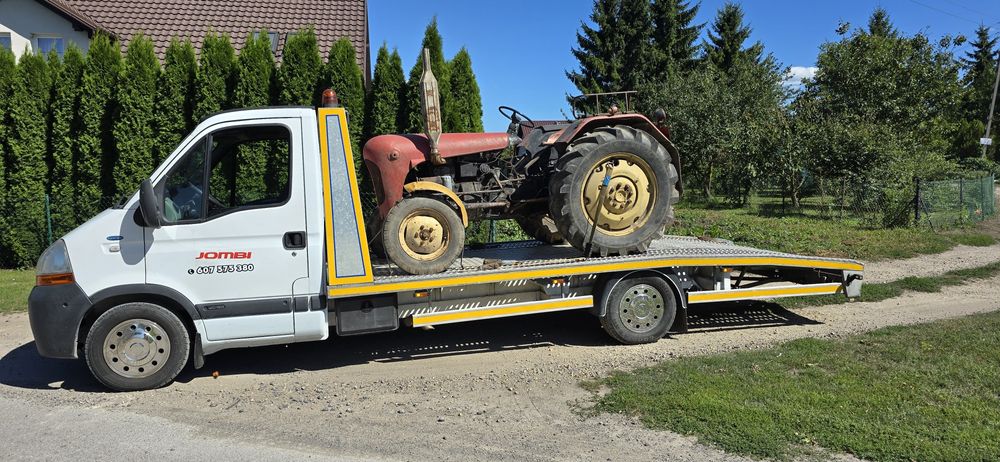 Transport autolawetą  zapraszam
