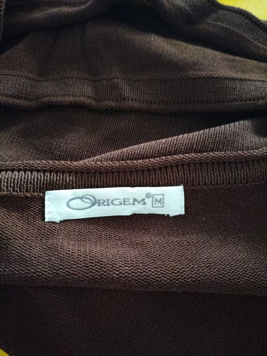 Top sem ombros marca Origem.