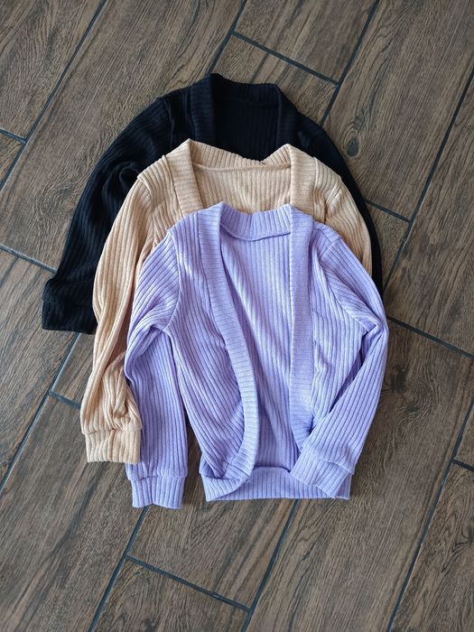 Sweterki narzutki 3 szt