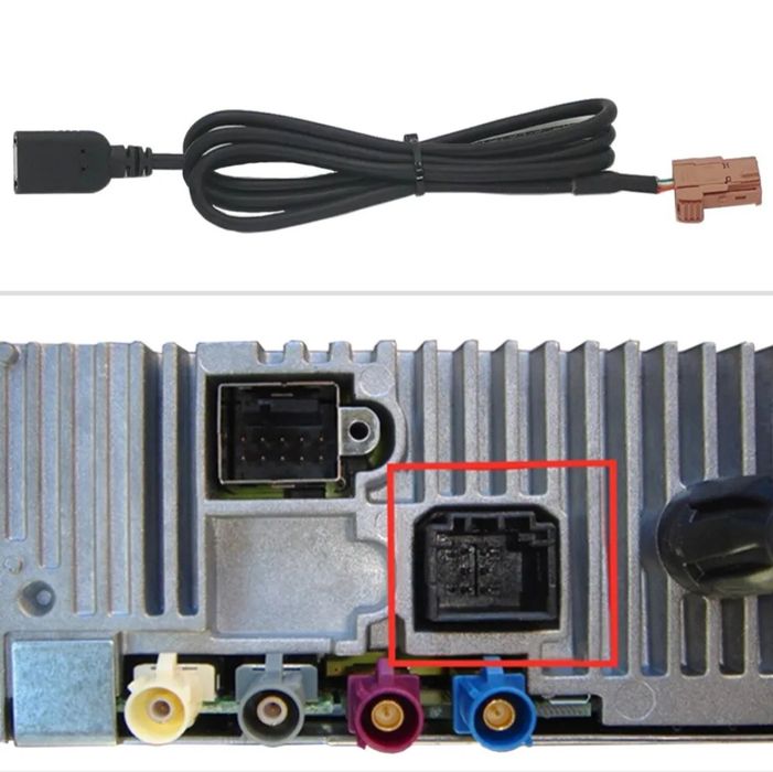 USB-кабель Peugeot Citroën MM RT3ev / RT4