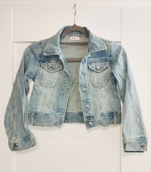 Katana jeansowa 140 cm.