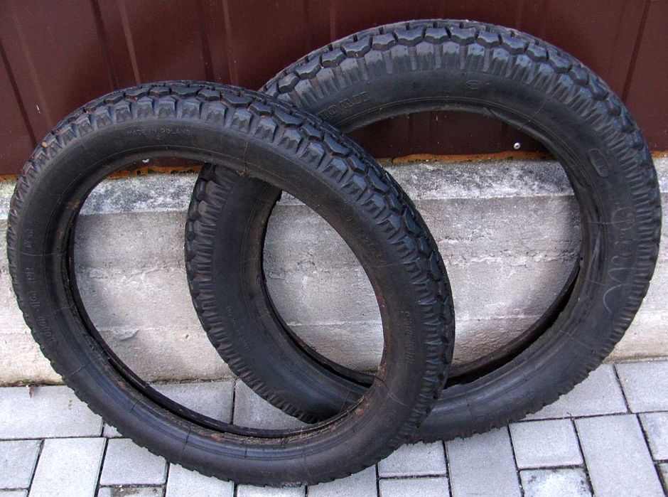 Opony STOMIL 3.00 - 16 3.50 - 16 MZ ES TS 250 Trophy 350 Jawa 250 175