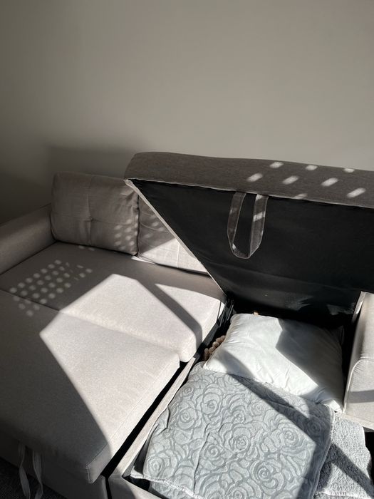 Sofá Cama chaise longue 3 Lugares com arrumação