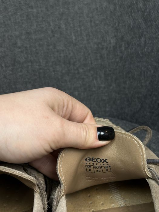 Фірмові шкіряні туфлі топсайдери мокасини geox