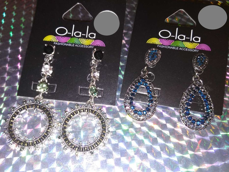 серьги бижутерия