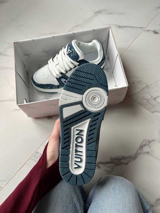 36-45 Louis Vuitton Trainer White Blue