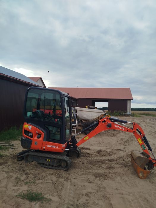 Usługi minikoparką, roboty ziemne