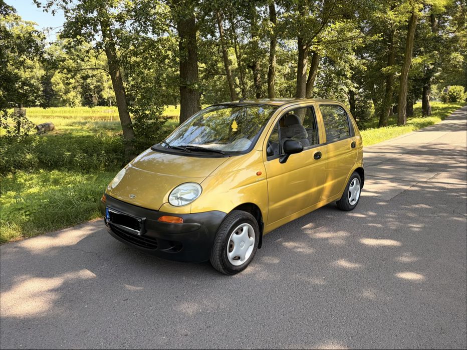 Daewoo Matiz 0.8 Benzyna Nowy Przeglad ! Stan kolekcjonerski Garażowany Bez Wypadkowy !