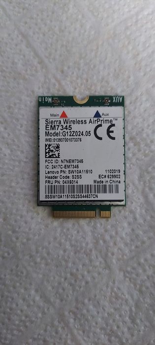 4g модем sierra EM7345