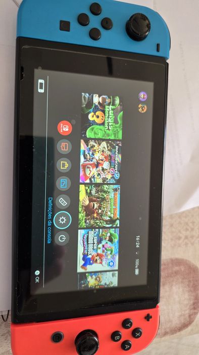 Nintendo switch v1 desbloqueada 256gb