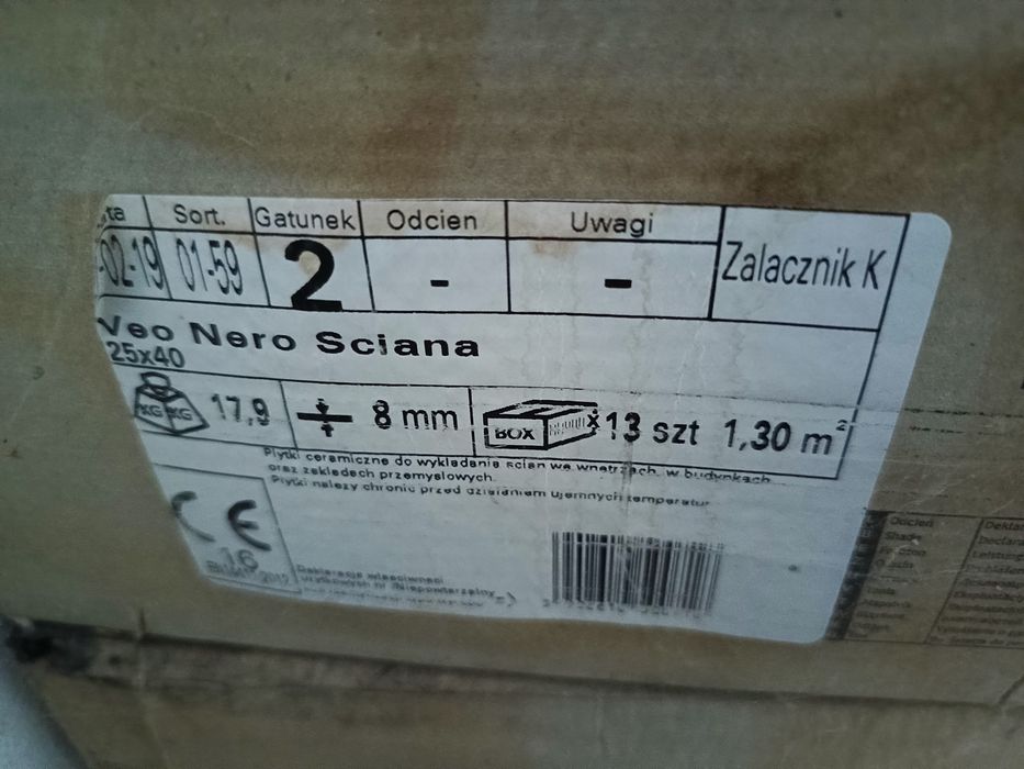 Kafelki 2 rodzaje