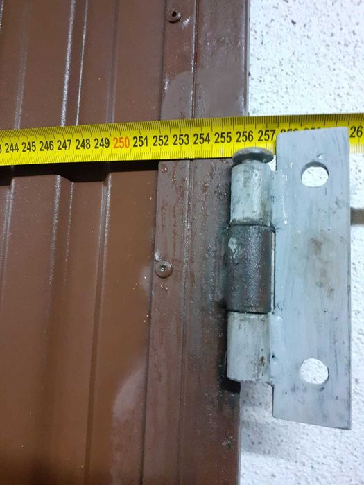 Portão ferro em 3 partes