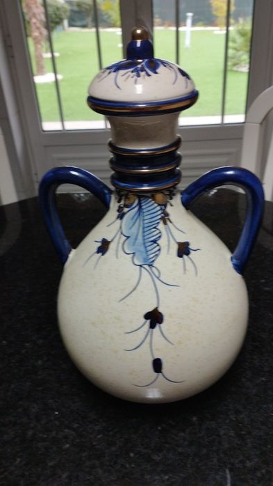 Jarrão pintado à mao