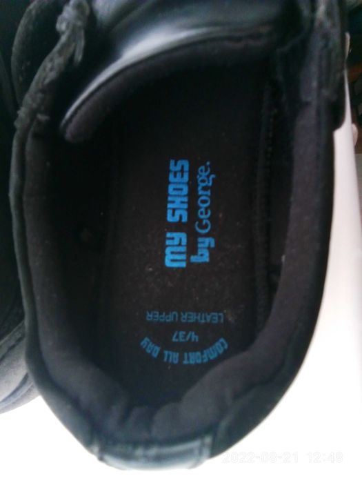 Шкільні мокасини, туфлі на хлопчика george нат.шкіра, р. 37