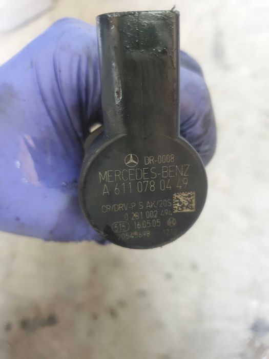 Mercedes w203 w209 w211 2.2 cdi listwa wtryskowa z czujnikami