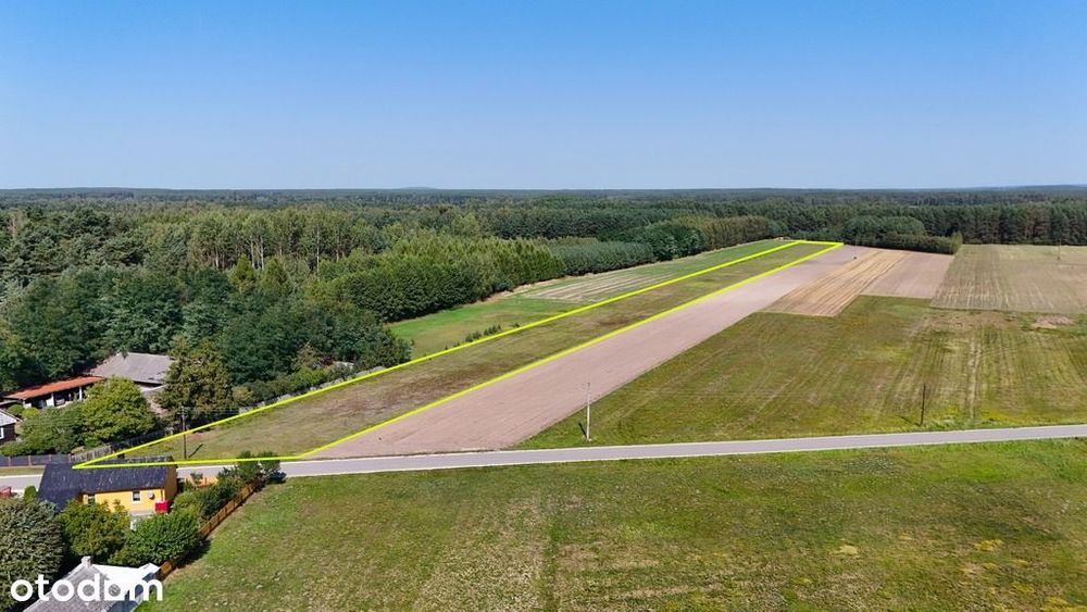 Działka 11 300 m² z WZ na dom jednorodzinny