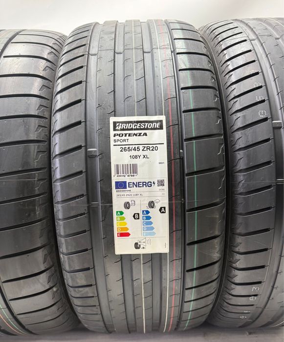 265/45r20 295/40r20 Bridgestone Potenza Sport 108 Y 110Y XL MO1