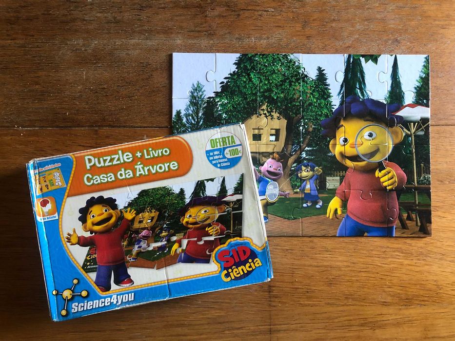 Puzzle Sid Ciência 24 peças
