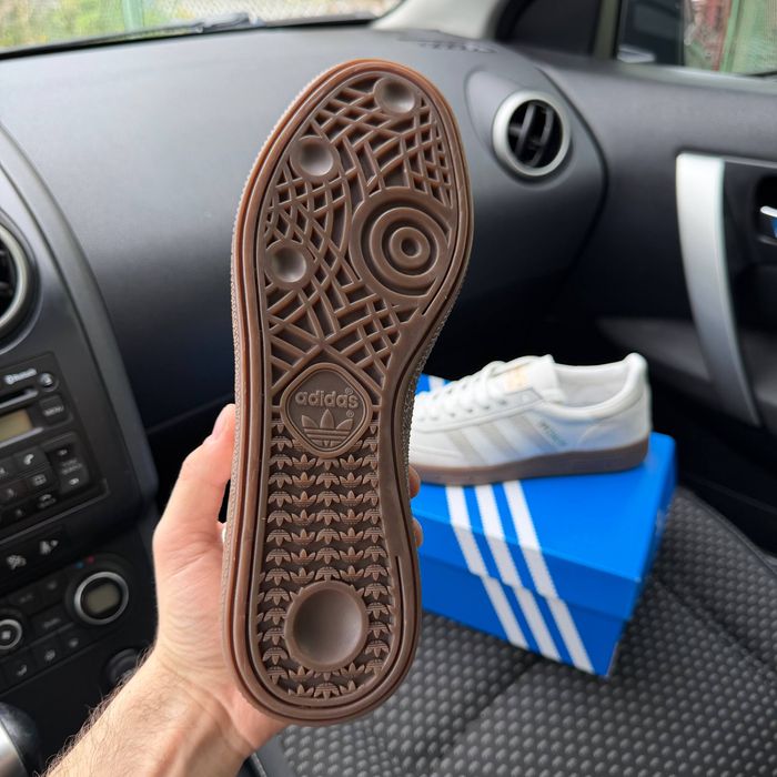 Кросівки Кроссовки Adidas Spezial White Grey Белый Серый Білий Сірий Кросовки демісезон