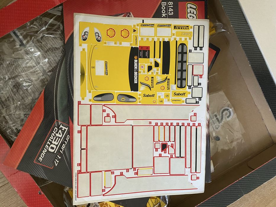 Lego racers ferrari f430 nr 8143