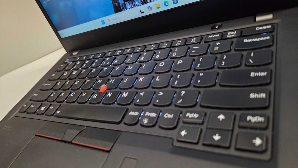 CIENKI Lenovo ThinkPad X13 G1 Intel i5 10210U ram 8GB Dysk 256SSD laptop Gwarancja Windows 11 Laptop do domu pracy warsztatu programowania na studia