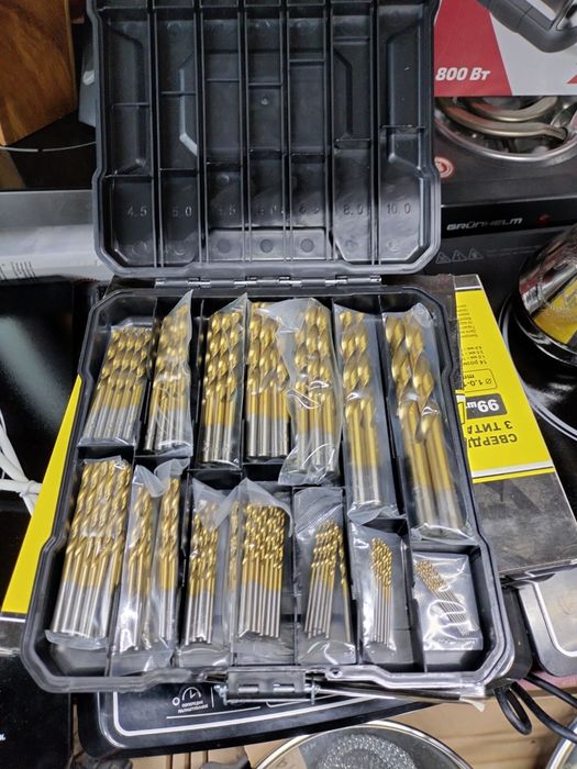 Акция! Набор сверл по металлу Werk, 99 шт.