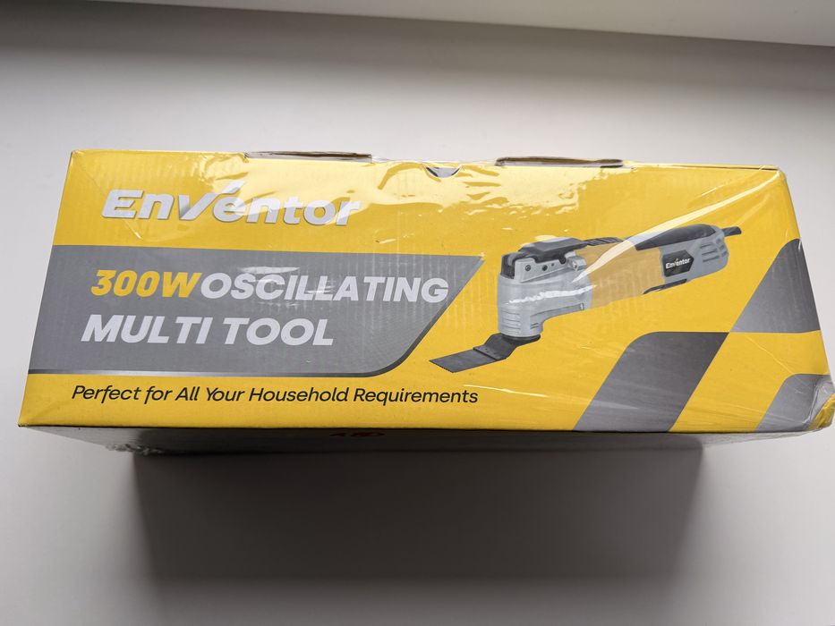 Enventor Multitool oscylacyjny 300W – akcesoria | nieużywany