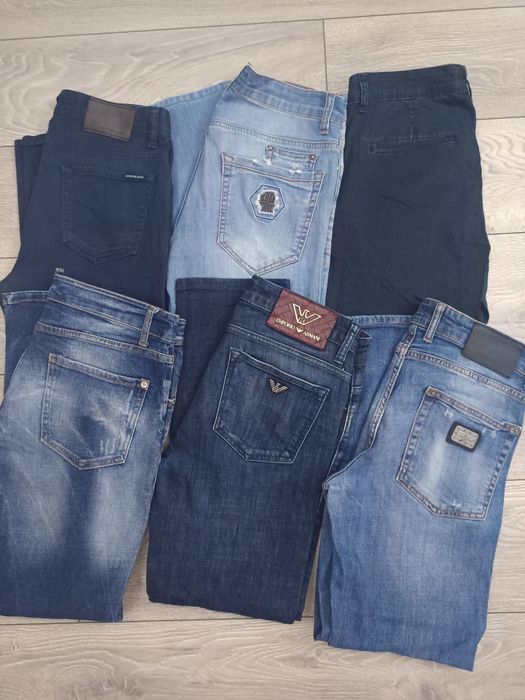 Philipp plein Calvin Klein Beioni Armani джинси