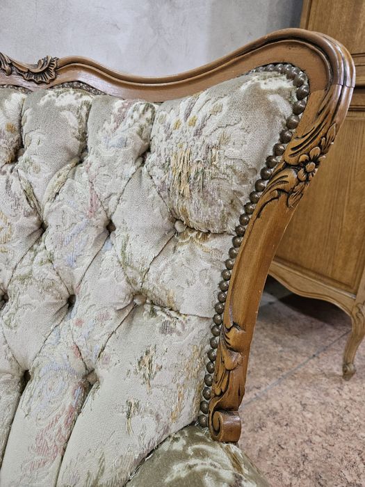 Ludwikowski komplet wypoczynkowy sofa oraz dwa fotele