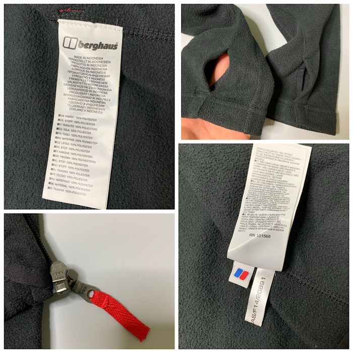 Мужская флисовая кофта Berghaus Verdon size S