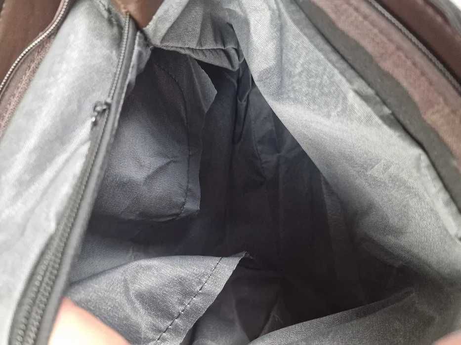 Torebka damska Louis Vuitton kratka brązowa saszetka