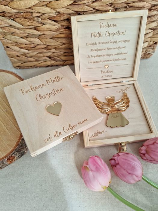 Podziekowania dla Rodzicow Chrzestnych komunia chrzest