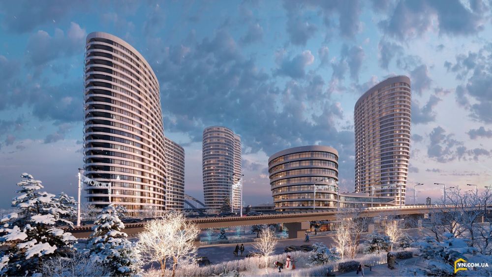 ЖК Оазис Oasis 1к вид 26 этаж