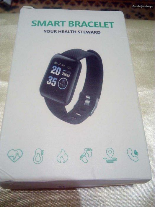 Smart Bracelet cor preto para  PEÇAS
