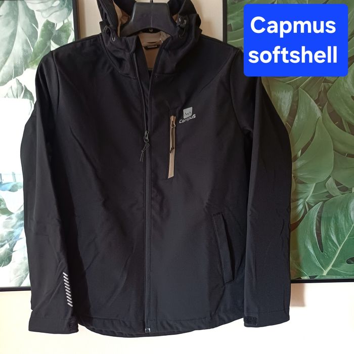 Campus kurtka softshell nowa XL, kurtka z kapturem SOFTSHELL