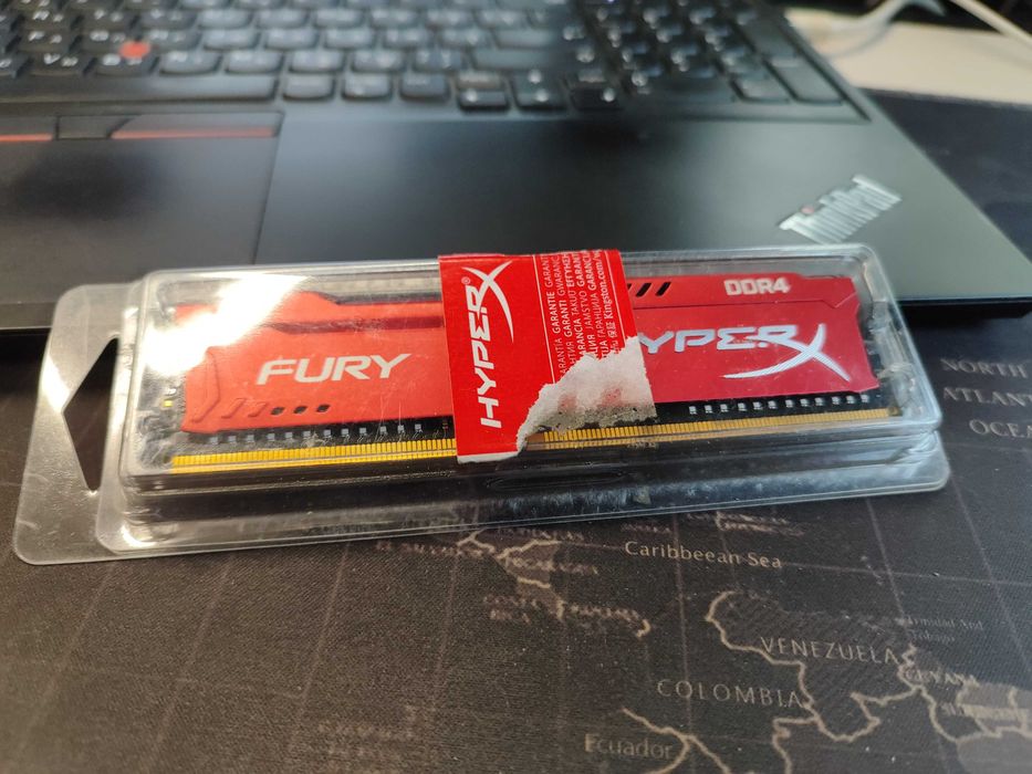 HyperX 8 GB DDR4 2400 MHz Fury Red (HX424C15FR2/8)