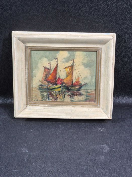 Malarstwo marinistyczne ,sygnowany