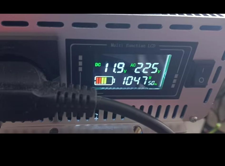 Inversor 5000w Onda Pura 24v ou 12v para 220v Novo
