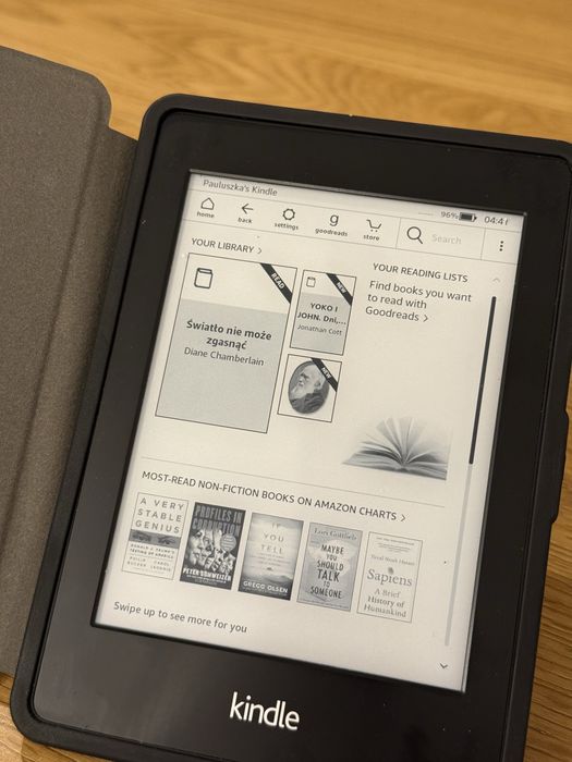 Kindle amazon  paperwhite 5.12.2.