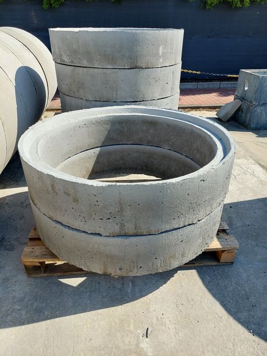 Kręgi betonowe fi 1000/250 wysokość 25 cm