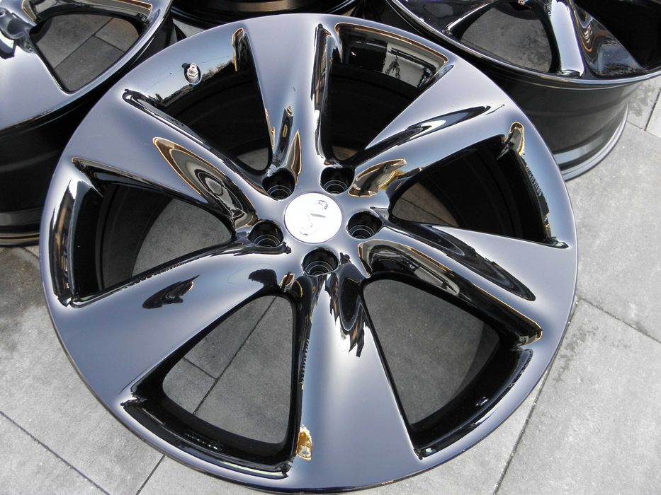 Felgi 21 Infiniti FX QX70 5x114,3 ET50 Oryginał czarny połysk