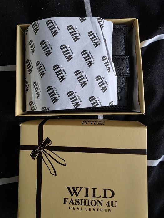 Portfel męski skórzany