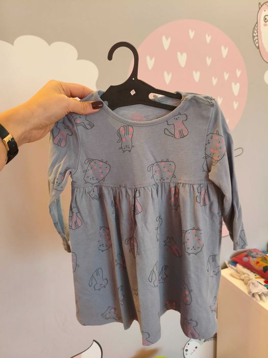 Sukienka 74 dla dziewczynki