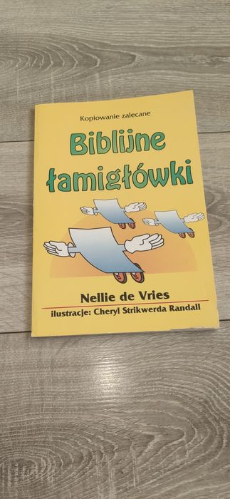 Książka - Biblijne łamigłówki - Nellie de Vries