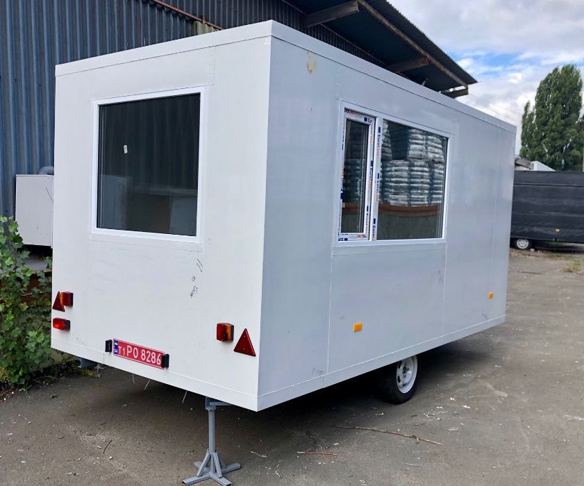 Прицеп кіоск для торгівлі кавʼярня на колесах фудтрак купава фургон